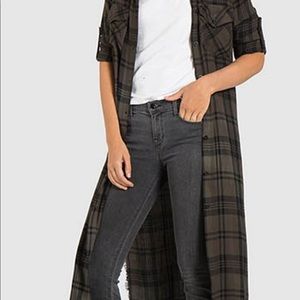 Bella Dahl Maxi shirt dress with pockets